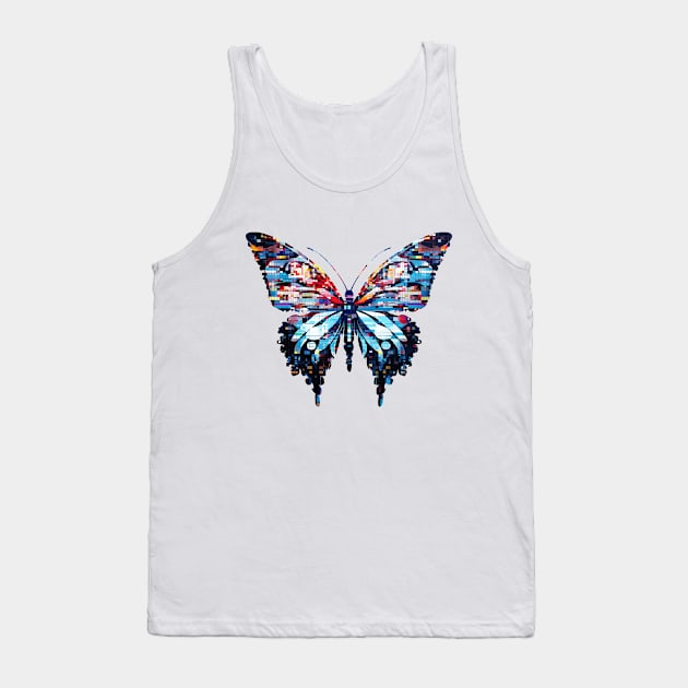 Butterfly Nature Freedom World Wildlife Wonder Abstract Tank Top by Cubebox